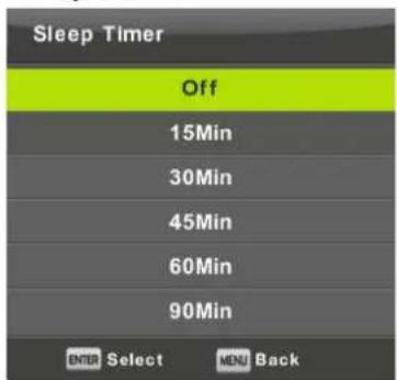 FAR LD24EGH244 - Sleep Timer - 1