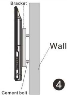 FAR LD24EGH244 - Fix the TV on the wall - 4