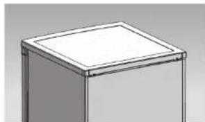 SABA RF10T24IL - Reverse door - 1
