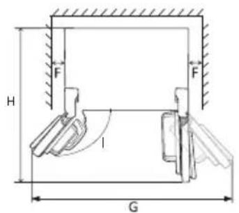 SABA FR4D4664WDDKE - SPACE REQUIREMENT - 2