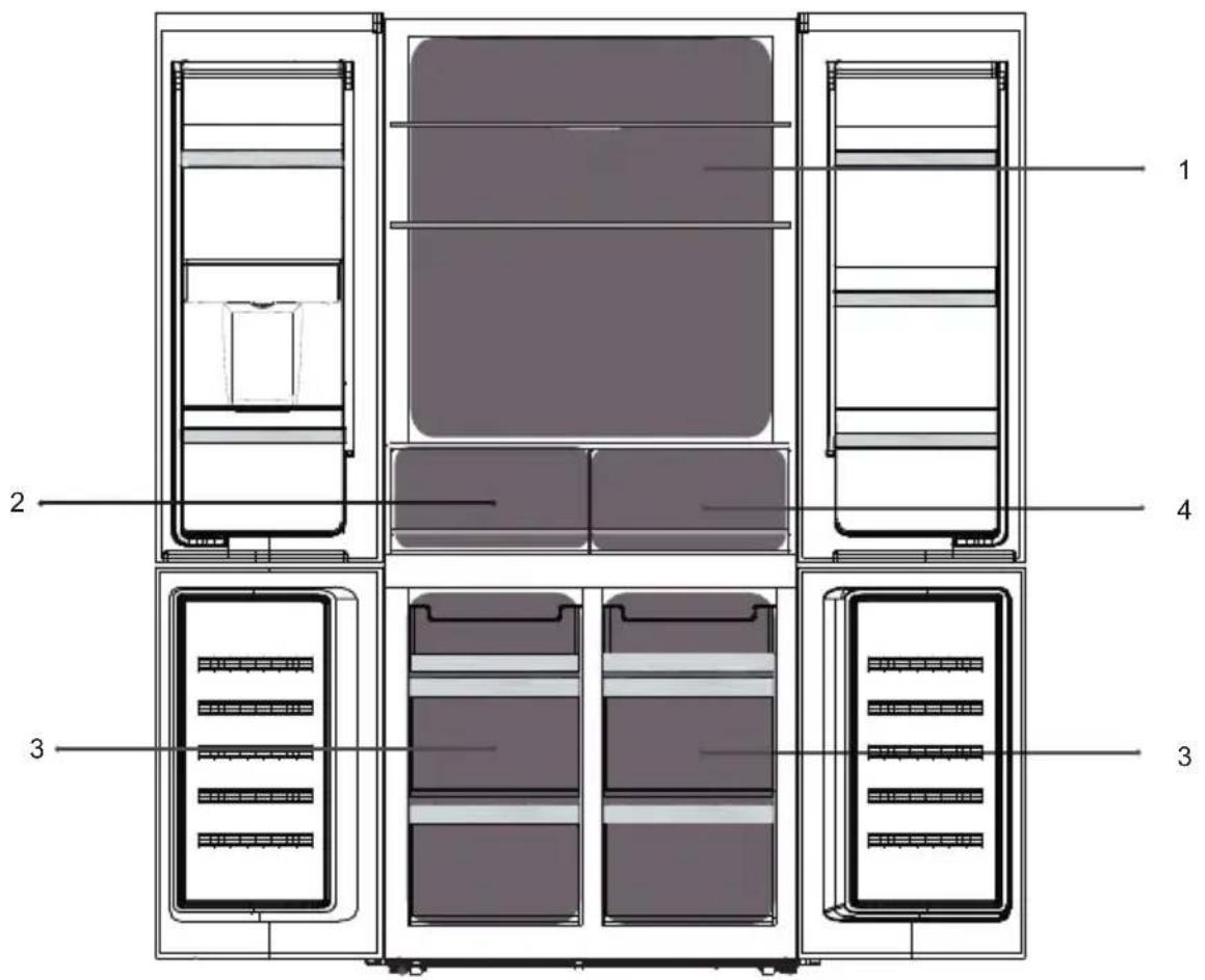 SABA FR4D4664WDDKE - Door Open Alarm - 1