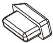 SABA FR4D4664WDDKE - RUBBER BLOCKS - 1