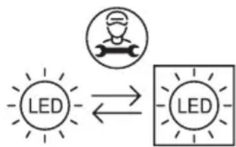 SABA FR4D4664WDDKE - LED LIGHT REPLACEMENT - 1