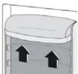 SABA FR4D4664WDDKE - POSITIONING THE DOOR BALCONIES - 1