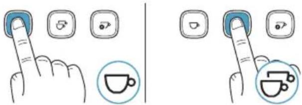 ELECTROLUX Explore 800 E8EC1-8BP - Espresso fincan hacimlerini kişiye özel hale getirme - 1