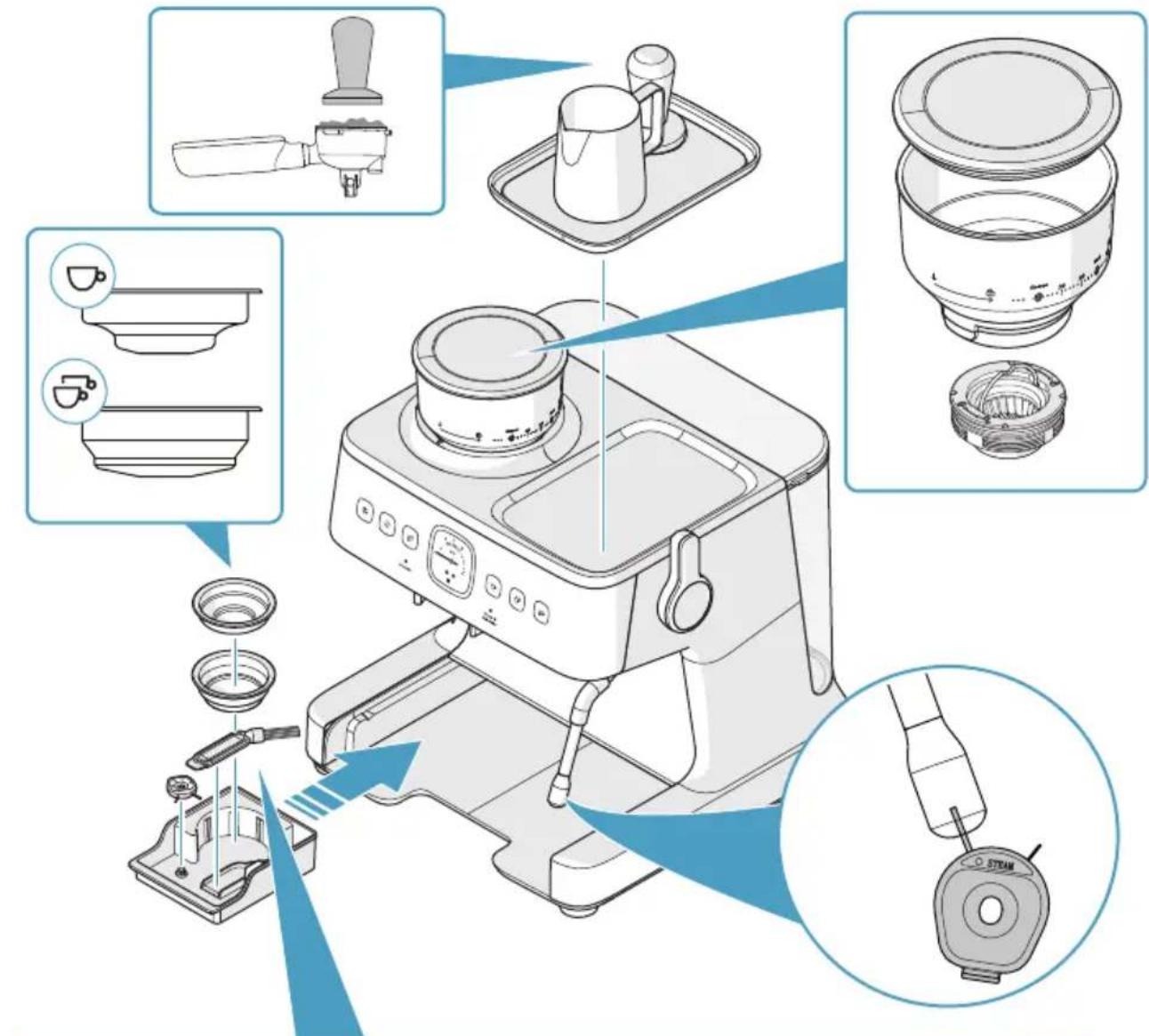 ELECTROLUX Explore 800 E8EC1-8BP - Огляд пристрою - 2