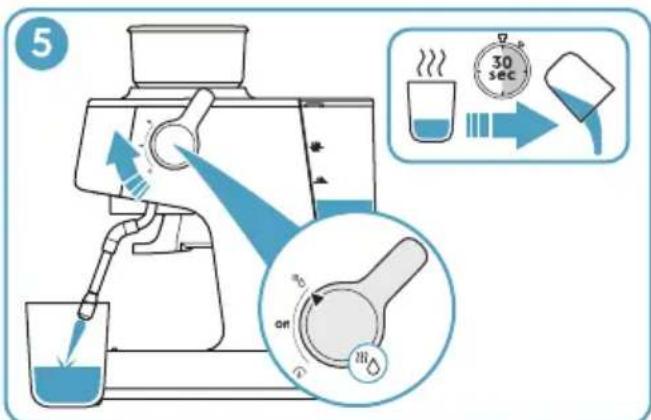 ELECTROLUX Explore 800 E8EC1-8BP - To make an espresso coffee - 5