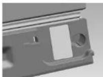 SABA UF3820NFW - Reversing the door - 3