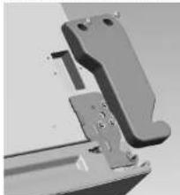 SABA UF3820NFW - Reversing the door - 1