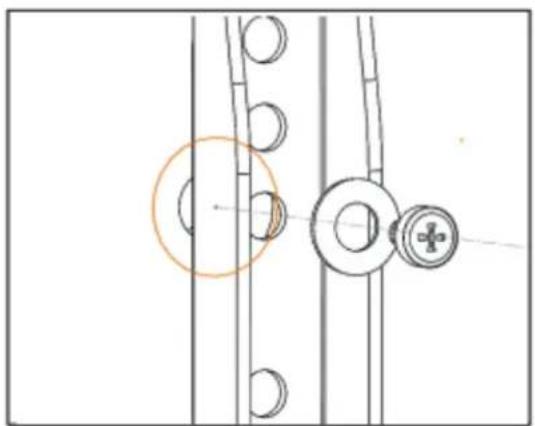 Irradio STV-IR-3970-3 - Step 3- Option 1: attaching the vertical brackets to TVs with a flat back - 3