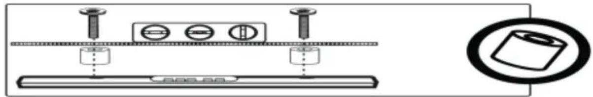 Irradio STV-IR-3970-3 - Paso 1 – Determine que su televisor tiene una parte posterior plana o una forma irregular de televisor o una parte posterior obstruida - 2