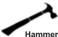 Irradio STV-IR-3970-3 - You will need the following tools to assemble your TV wall mount: - 3