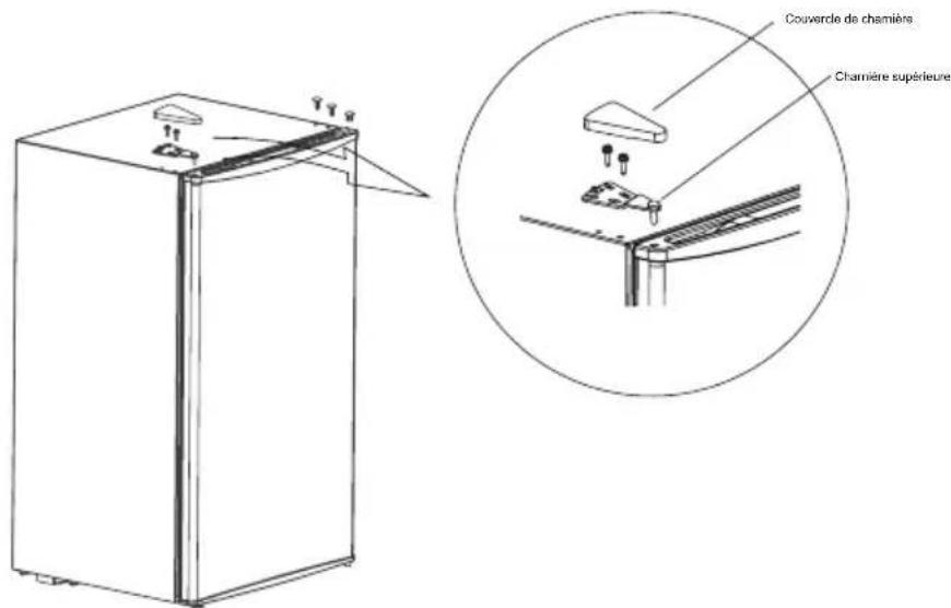 FAR CT604 - INSTRUCTIONS D'INVERSION DEPORTE DU CONGÉLATEUR - 4