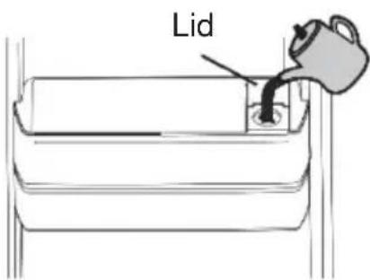 FAR CB2625 - Fill the water tank with water - 1