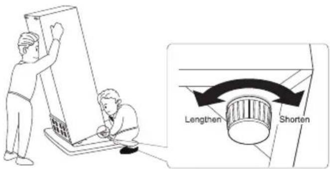 FAR CB2625 - LEVELLING THE UNIT - 2