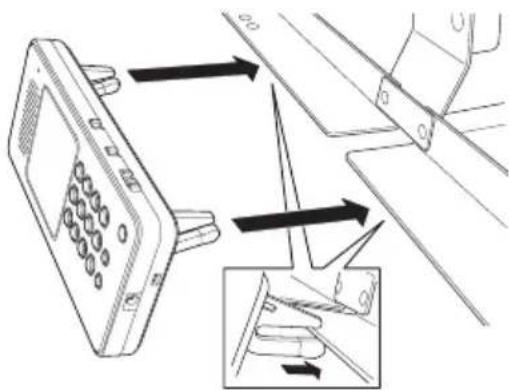 TASCAM PT-7 - Fixation de l'appareil sur un pupitre - 1