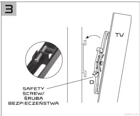 KRUX KRX0060 - TILTING TV MONITOR WALL MOUNT - 3