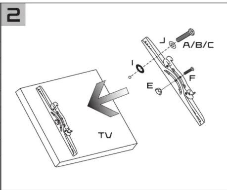 KRUX KRX0060 - TILTING TV MONITOR WALL MOUNT - 2