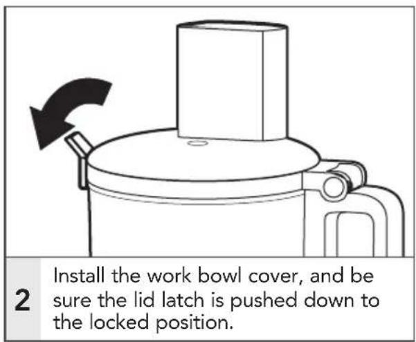 KITCHENAID KFP0718OB - INSTALLING THE MULTIPURPOSE BLADE - 2