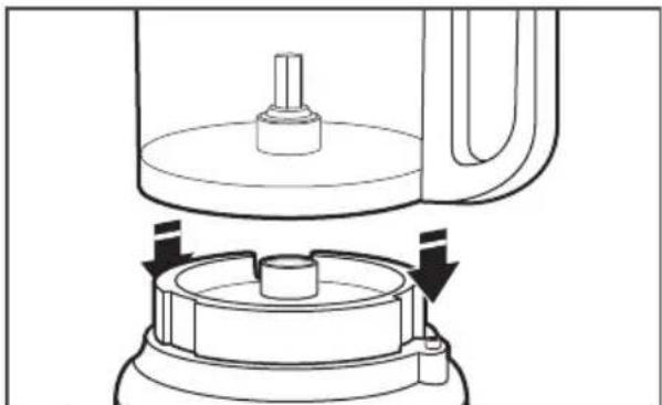 KITCHENAID KFP0718OB - ASSEMBLING THE FOOD PROCESSOR - 1