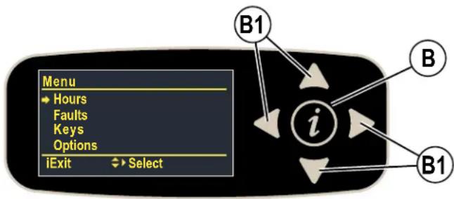 ADVANCE SC5000 34D - Menu Display - 1