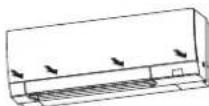 MITSUBISHI MSZ-AY20VGK - Panel przedni - 2
