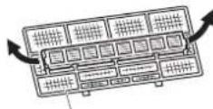 MITSUBISHI MSZ-AY20VGK - Predný panel - 2