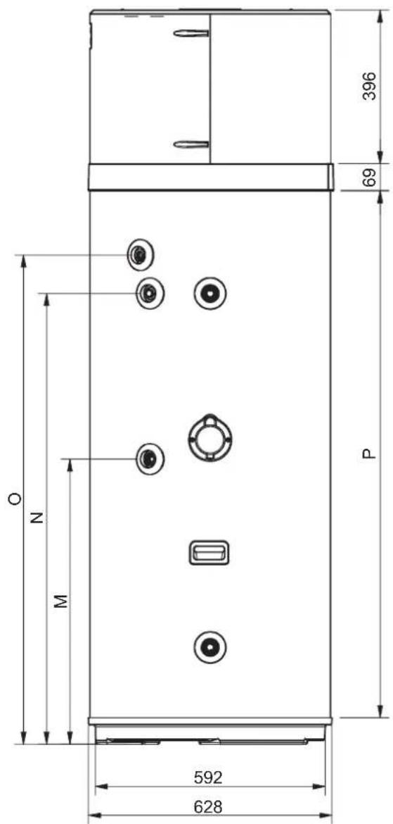 COINTRA Oasis 260 HT - Dimensions - 2