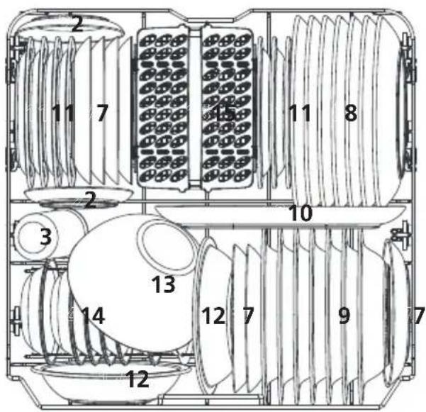 CATA LVI 62012 - Panier du bas : - 1