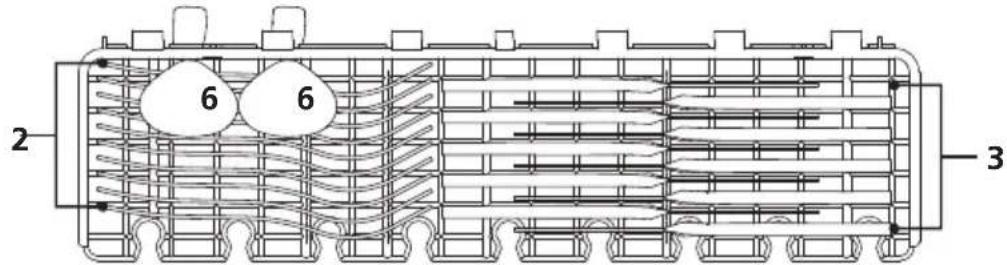 CATA LVI 62012 - 3.Cutlery rack: - 1