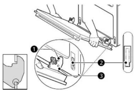 LG LREN6323ZE - Assemblage des portes - 1