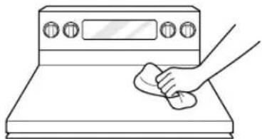 LG LREN6323ZE - Résidus d'aliments brûlés - 3