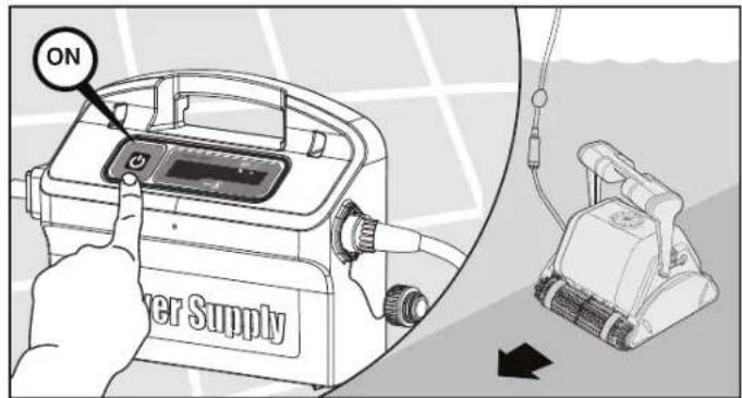 DOLPHIN PROX 2 - Putting the Pool Cleaner into the pool - 2