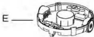 GRE Wet Runner Plus RBR75 - Remoção da bateria - 4
