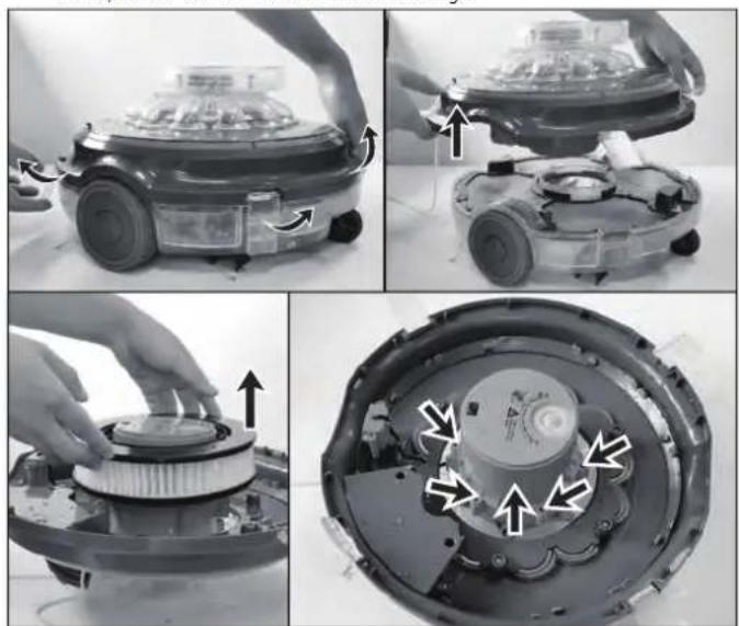 GRE Wet Runner Plus RBR75 - Sustitución de la batería: - 2