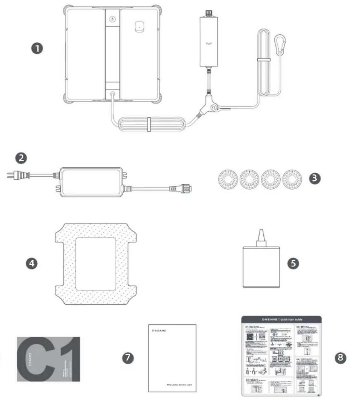 DREAME C1 - What's in the Box - 1