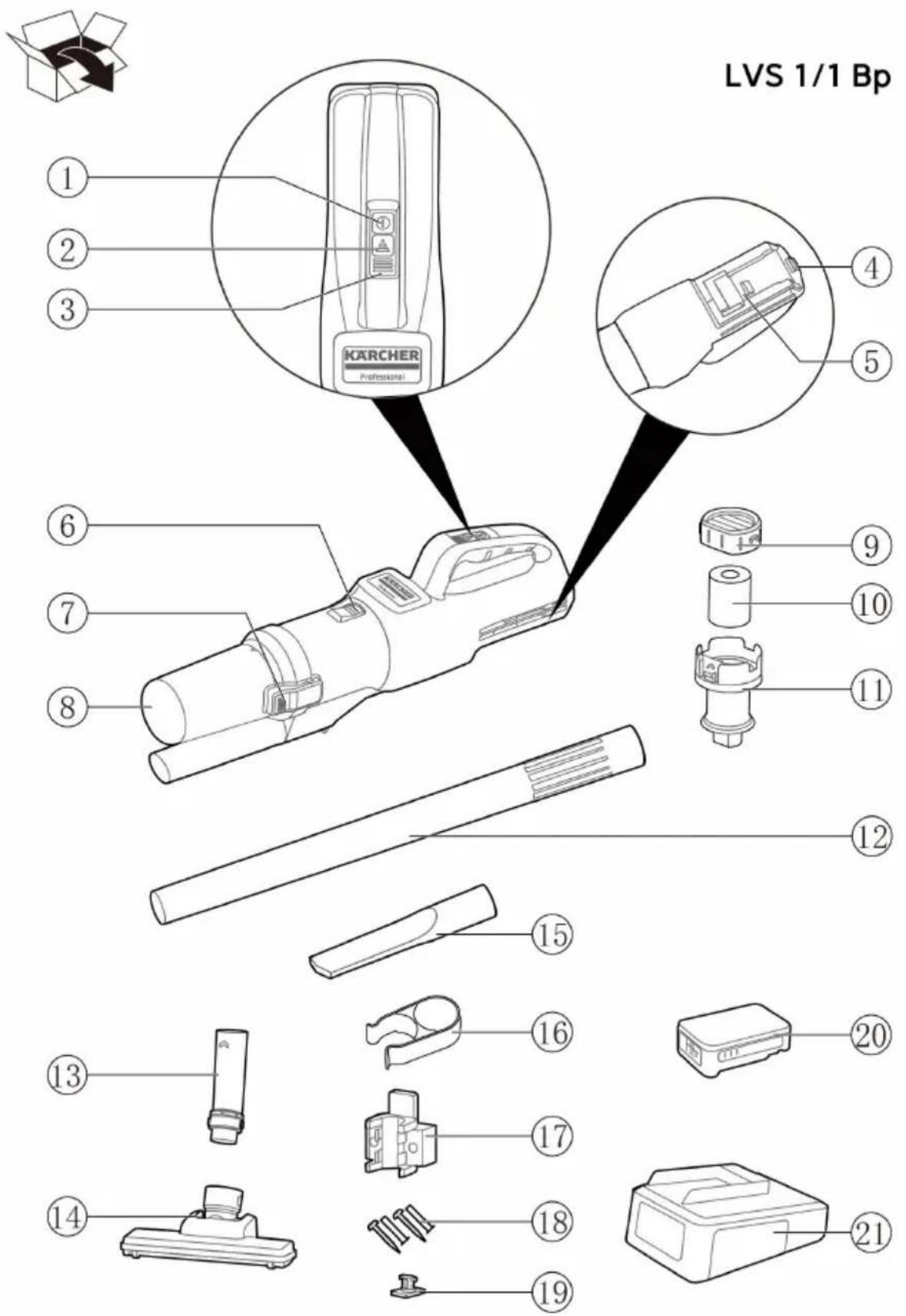Kärcher LVS 1/2 Bp - 7