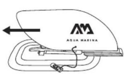 Aqua Marina Halve - COLOCACIÓN DE LA ALETA DEL KAYAK - 1