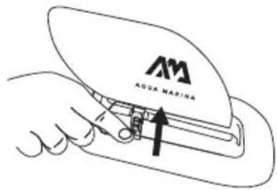 Aqua Marina Halve - INSTALLATION DE L'AILERON DU KAYAK - 2