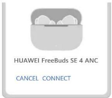 HUAWEI FreeBuds SE 4 - Method 2: Bluetooth pairing - 1