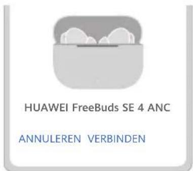 HUAWEI FreeBuds SE 4 - Methode 2: Bluetooth-koppeling - 1