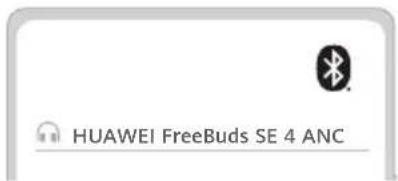 HUAWEI FreeBuds SE 4 - Method 2: Bluetooth pairing - 2