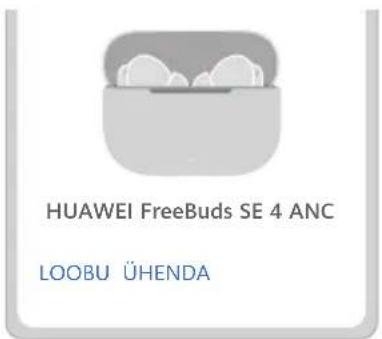 HUAWEI FreeBuds SE 4 - meetod. Bluetoothiga sidumine - 1
