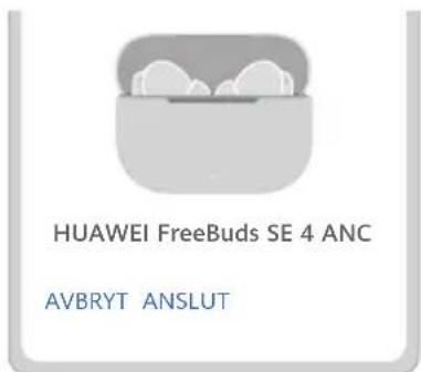 HUAWEI FreeBuds SE 4 - Metod 1: Närhetsparkoppling - 1