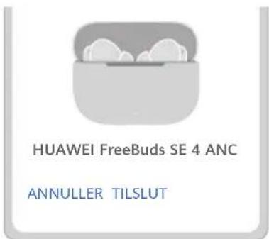 HUAWEI FreeBuds SE 4 - Metode 1: Nærhedsparring - 1