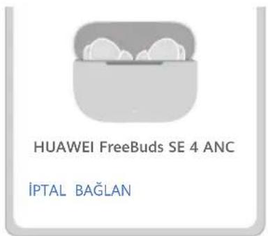 HUAWEI FreeBuds SE 4 - yöntem: Yakınlık eşleştirmesi - 1