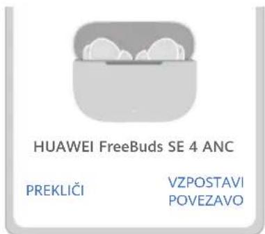 HUAWEI FreeBuds SE 4 - način: Seznanjanje z Bluetooth - 1