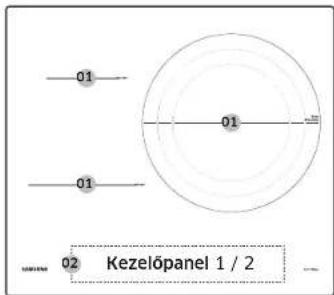 SAMSUNG NZ64B5066HK - Főzőfelületek - 1