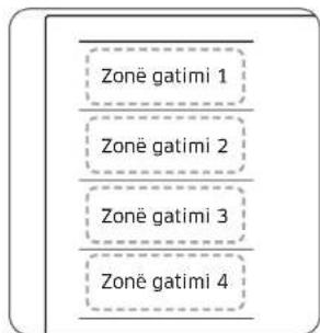 SAMSUNG NZ64B5066HK - Zona fleksibël plus (Vetëm për modelet që e kanë zonën fleksibël plus) - 1