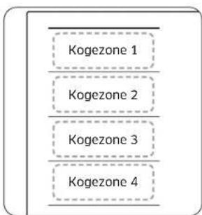 SAMSUNG NZ64B5066HK - Flekszone plus (kun for modeller med Flekszone plus) - 1